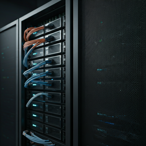 Server-Rack im Rechenzentrum